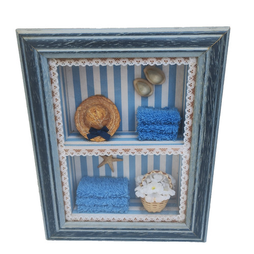 Scatola ombra vintage cornice - scatola,