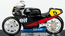 Elf-2 Honda 1985 Ron Haslam Scala 1:24 Modellino Storico 500 MotoGP Numero 5