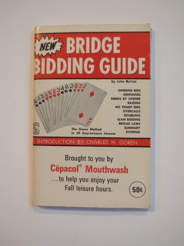 Vintage bridge bidding - vintage,