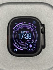 APPLE WATCH ULTRA 3 • COME NUOVO 49 mm in Titanio Nero Cinturino Ocean Nero
