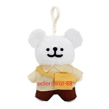 Portachiavi maltese portachiavi peluche giocattolo bambola borsa ciondolo 5"_xt1d