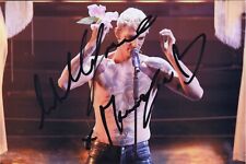 ACHILLE LAURO Foto Autografata Signed Photo Autografo Musica