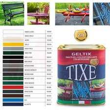 Smalto gel a solvente antiruggine pittura vernice universale 750 ml Tixe Geltix