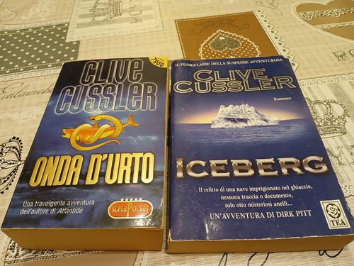 Clive cussler iceberg onda - clive, +