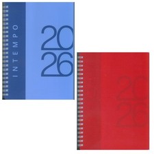 Agenda Giornaliera InTempo A5 15x21  2026  Spiralata Sab/Domenica Pagine Diverse