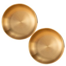  2 ciotole in acciaio inox