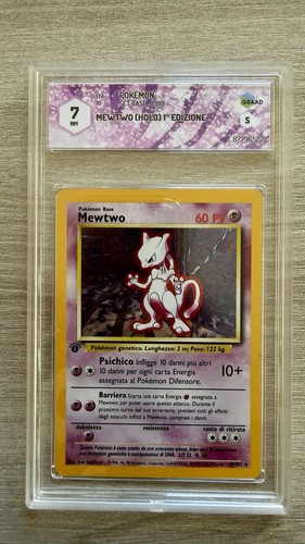 Pokémon mewtwo prima edizione - prima,