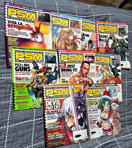 Psm playstation magazine lot - playstation,