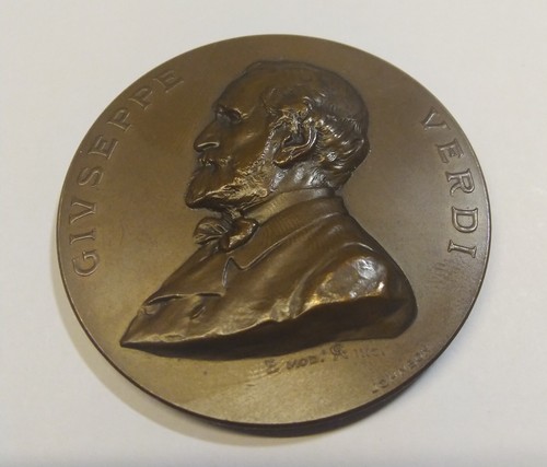 Medaglia giuseppe verdi - medaglia,