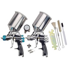 DeVILBISS StartingLine 2-Gun HVLP Spray Gun Set, Primer & Finish, #3420-00