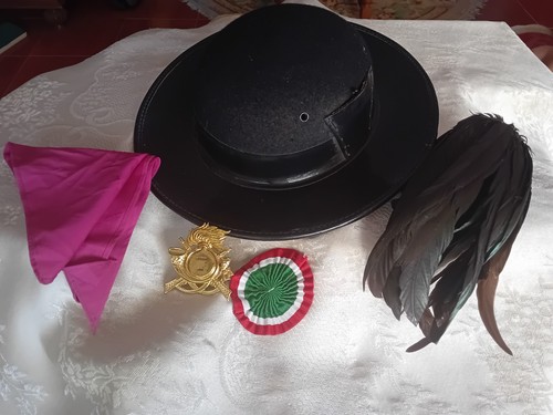 Cappello vaira bersagliere con