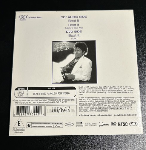 Import numbered dualdisc - import,
