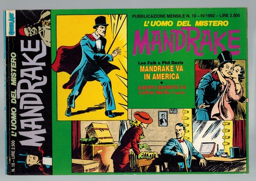 Mandrake comic art 1992 - mandrake,
