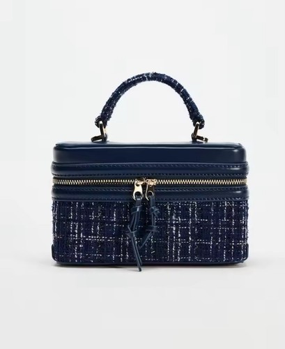 Borsa zara navy dupe - borsa,