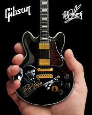 BB KING TRIBUTE Gibson ES-355 Lucille modello chitarra in miniatura ebano