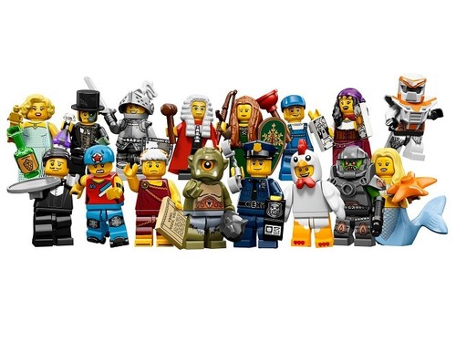 Lego minifigures serie - lego, 9