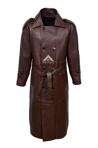 Cappotto uomo marrone vera