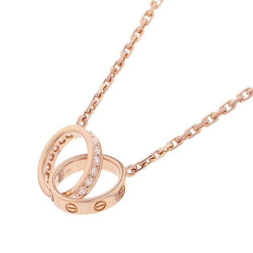 Collana semi pavè cartier - collana, semi-pavè