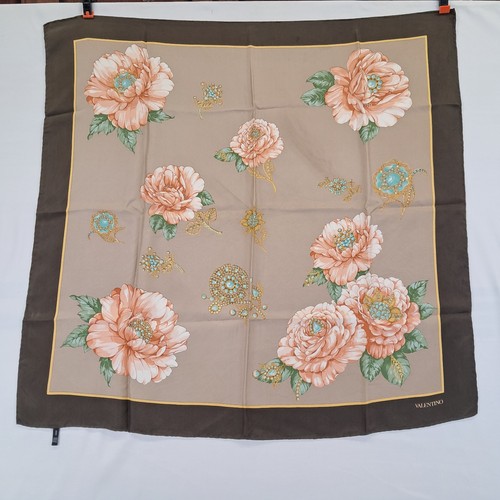 Foulard valentino pura seta - in,