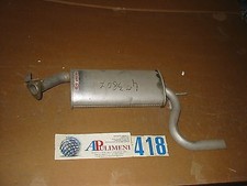 453807 MARMITTA SILENZIATORE TERMINALE LANCIA DELTA 1.6 GT IE KAT  82-92 90cv