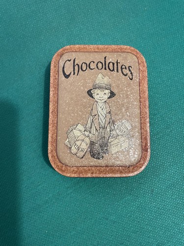 Scatola latta chocolates - scatola, di