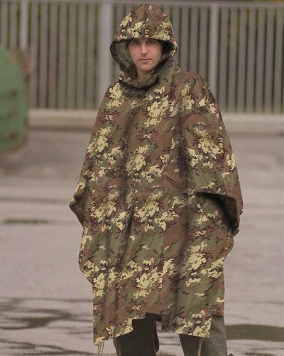 Poncho militare multifunzione - poncho,