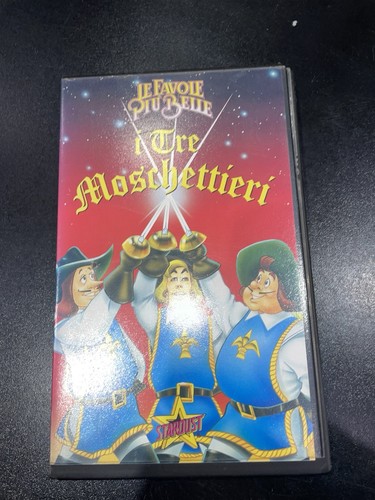 Vhs tre moschettieri - i,
