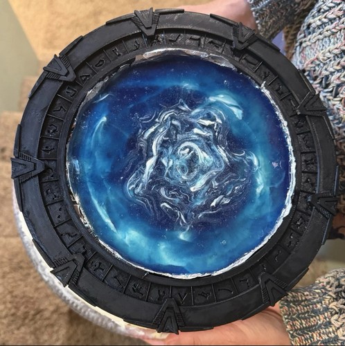 Stargate cake topper sg1 - sg1, gate