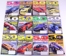 5.0 Mustang & Super Fords Magazine Lot Bundle 2003 Complete Year Set Car Issues