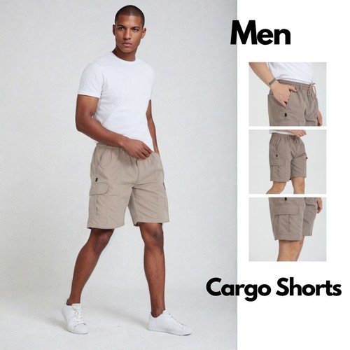 Bermuda uomo cargo shorts vita - bermuda,