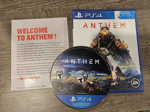 Anthem sony playstation 4 - (sony,