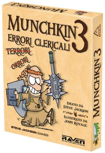 Munchkin errori clericali - munchkin,