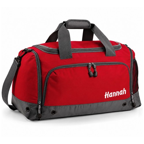 Borsa sportiva con nome