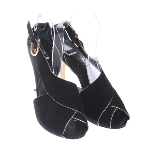 Peeptoes louis vuitton nero - louis,