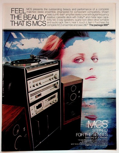 Mcs stereo vintage 1981 - stereo,