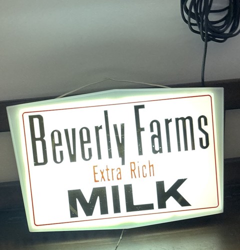 Vintage beverly dairy - beverly, farms