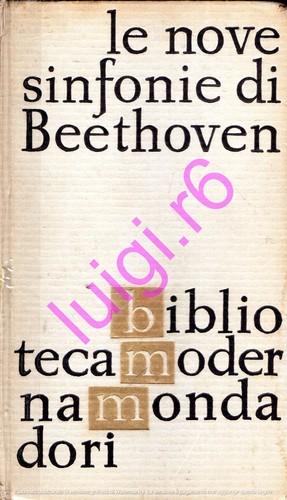 Nove sinfonie beethoven - nove, di