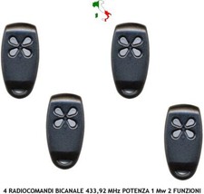 4 RADIOCOMANDI 2 CANALI