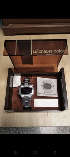 Wittnauer longines led - wittnauer, red