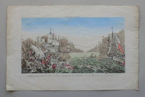 Combat naval vue optique - combat,