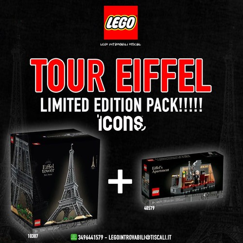 Lego icons 10307 eiffel - lego®,