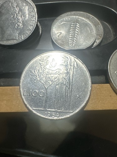 100 lire 1964 minerva - 100,