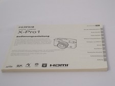 Fuji X-Pro 1 Manuale Uso e