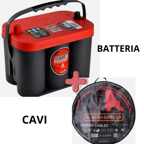 Batteria optima rct4 rossa - optima,