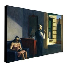 Hotel By A Railroad by Edward Hopper 1952 - Stampa incorniciata arte da parete su tela