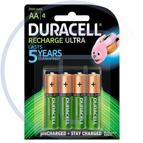 Duracell recharge ultra 4 - "recharge,