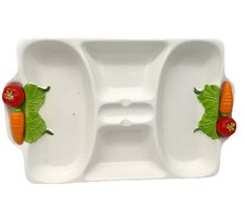 Servizio piatti crudités in