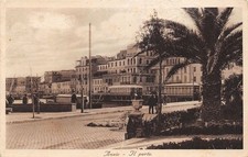 Postcard Anzio il Porto 1937