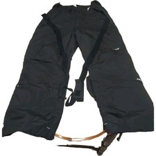Pantaloni da Neve, Sci e Snowboard, imbottiti, con cerniere, tasche e cintura. 
