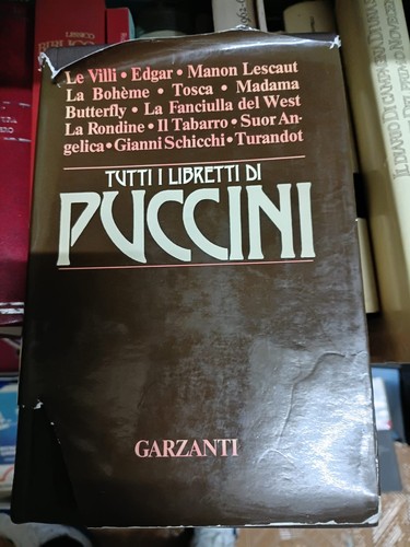 Tutti libretti puccini - libretti,